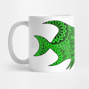 Fish (Green) Mug